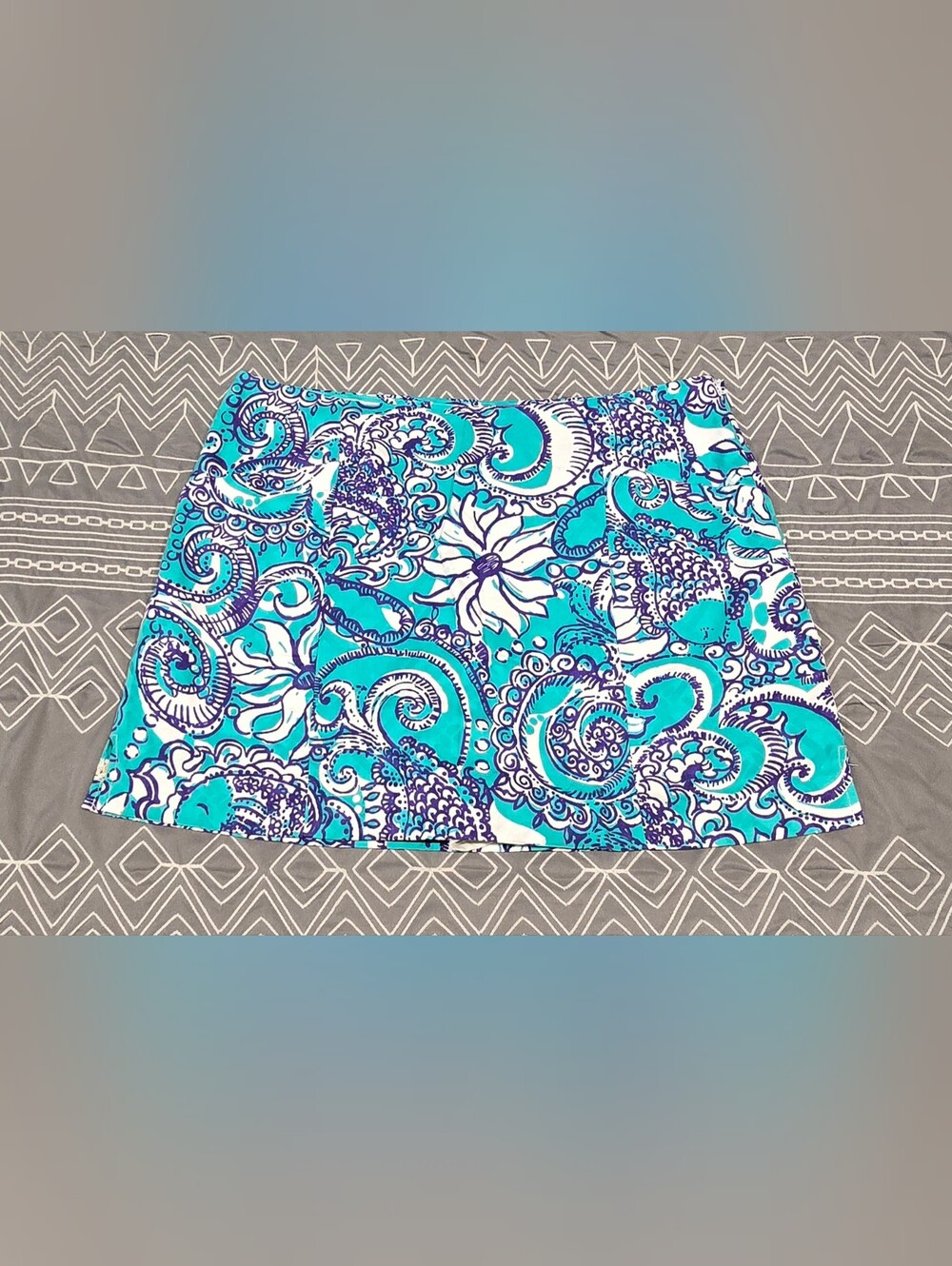 Lilly Pulitzer Floral Mini Skort Size 6